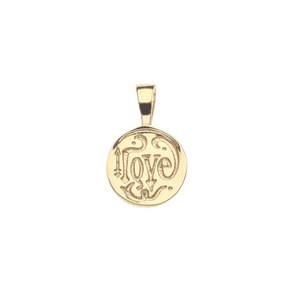 Heather Heart 14k Gold + 925 Sterling Silver- Personalized Engravable Necklace