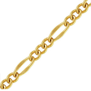 2.5 Figaro Chain 14k gold filled permanently jewelry chain